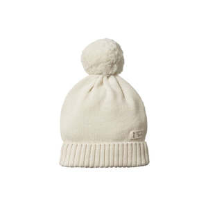 Baby: Nature Baby - Alpine Pom Pom Beanie - Natural