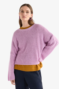 Knitwear 1: Elk - Agna Sweater - Violet Marle
