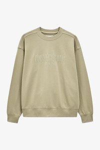 Sweatshirts Crews: Country Road - Australian Cotton CR Sweat - Dusty Sage