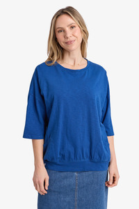 Elm Lifestyle: Elm - Fundamental Mazie Sweat - China Blue