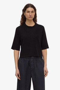 Assembly Label: Assembly Label - Kensy Cotton Cashmere Tee - Black