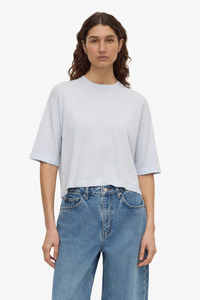 Assembly Label - Kensy Cotton Cashmere Tee - Powder Blue