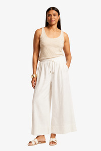 Eb & Ive - Cove Relaxed Pant - White