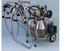 Products: Double Portable Electric Milking Machine