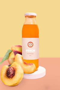 Fruit Tea: Peach Fruit Syrup