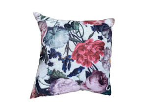 Filled Cushion: Cottage Garden Filled Cushion
