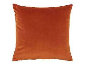 Cushion Covers: Velvet Cushion Cover 50x50cm - Sienna
