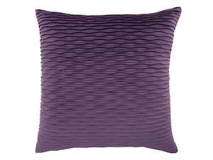 Wave Velvet Grape Cushion Cover