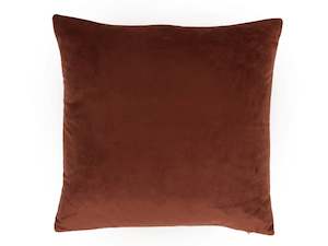 Super Soft Velvet Cushion Cover Auburn