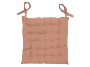 Chair Pads: Papamoa Chair Pad - Terracotta