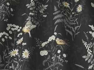 Forever Spring Collection: Forever Spring Charcoal Fabric