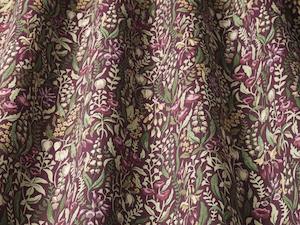 Kelmscott Claret Fabric