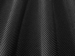 Astoria Collection: Pearl Dot Noir Fabric