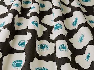 Levande Collection: Vallmo Chocolate Fabric