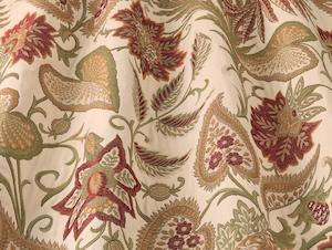 Silk Road Collection: Etienne Cinnabar Fabric