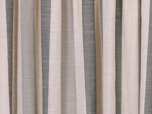 Fabric: Catalan Stripe Natural Fabric