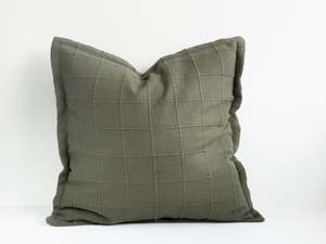 Filled Cushions: San Pedro Filled Cushion - 	Olive