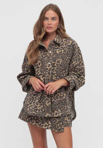 Sale 1: Leopard Print Shacket