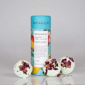 Valentines Day: Foot Soak Trio- Peppermint, Vanilla + Green Clay