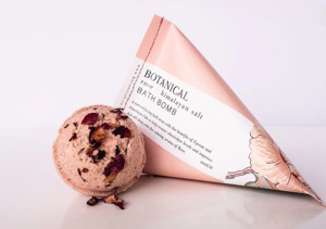 Valentines Day: Botanical -Rose Bath Bomb