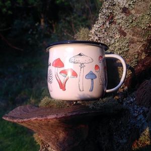 Wolfkamp & Stone - NZ Fungi - Enamel Mug