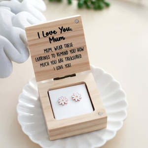 Earrings: Heart & Soul Mum Earrings