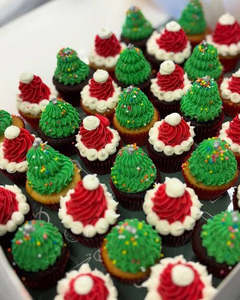 Christmas: Christmas Pre Order - Mini Cupcake (12 pk)