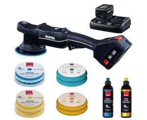 Bigfoot Polishers: Rupes Cordless 18V Bigfoot 15mm iBrid Polisher Starter Kit
