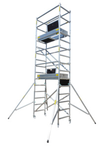 Scaffolding: Titan Mini Mobile Scaffolding - 5.7m Working Height