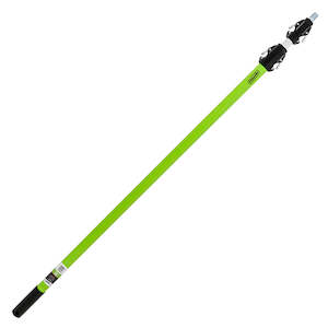 Roller Extension Poles Roller Trays Handles Poles And Sleeves: Haydn Professional Fibreglass Extension Pole - "Clip On & Clip Off" - 1.6m - 3.2m