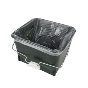 Roller Trays Buckets Roller Sleeves Handles Poles Trays: Wooster 4 Gallon Painters Bucket Quickn Clean Disposable Liners - 5 Pack
