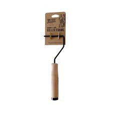 Roller Handles Rollers Accessories: Two Fussy Blokes Wooden Handled Mini Paint Roller Frame