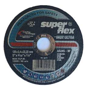 Free Sample - Super Flex Inox AS24S Cut Off Wheels - 125mm x 2.4mm