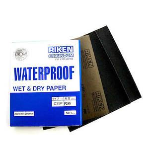 Sandpaper Sheets Abrasives: Riken Wet And Dry Sanding Sheets, 50 Packs