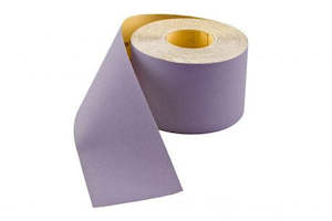 Sandpaper Rolls Abrasives: Ceramic Grain Velcro Backed Smirdex Dry Sanding Rolls - 115mm x 25m