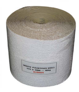 Sandpaper Rolls Abrasives: Riken White Zinc Stearate Coated Anti Clog Sanding Rolls 115mm x 10m