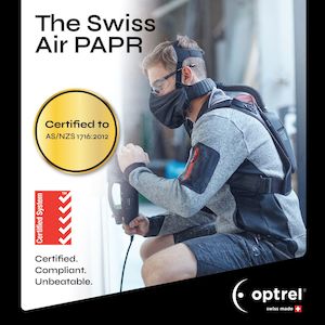 Optrel Swiss Air - Perfect Breathing Air With No Fit Testing Required - BACK IN &hellip;