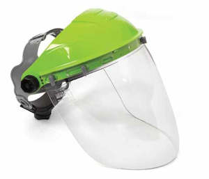 Eye Protection Personal Safety: TUFF-SHIELD Browguard And Visor, Clear lens