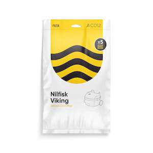 Filta Nilfisk Viking Vacuum Cleaner Bags, 5 Pack