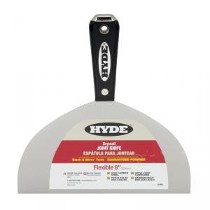 200mm Hyde Black And Silver Flexible Carbon Joint Knife With Hammer Head