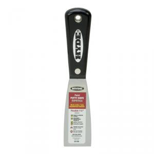 Filler Accessories Fillers Putty: 38mm Hyde Black And Silver Flexible Carbon Putty Knife