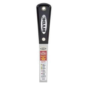 Filler Accessories Fillers Putty: 19mm Hyde Black And Silver Flexible Carbon Putty Knife