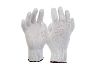 Polycotton Gloves, 12 packs