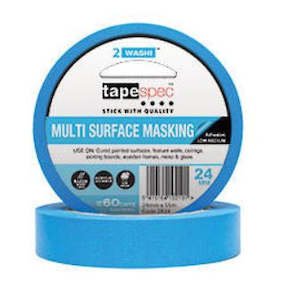 Masking Tapes Masking Tapes: Tapespec Blue Multi Surface Painters Washi Tapes - 2 Size Options