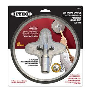 Pole Sanders Abrasives: Hyde 225mm Radial Pole Sander