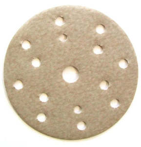 150mm, 15 Hole, Riken Premium AP23M Velcro Sanding Discs - 50 Pack