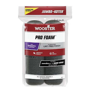 165mm Wooster Jumbo-Koter Pro Foam Mini Roller Sleeves - 2 Pack