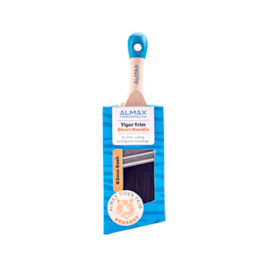 Angle Sash Brushes Brushes: Short Handle Almax Tiger Trim Angle Sash Paint Brushes - 2 Sizes Available