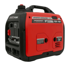 Frontpage: Powertec 3300W Digital Inverter Generator, PT3200i