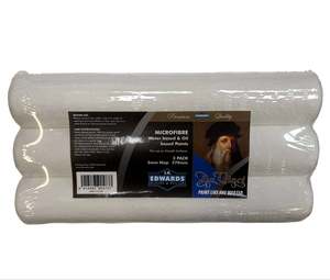 Da Vinci Fine Finish 270mm x 5mm Microfibre Roller Sleeves - 3 Pack